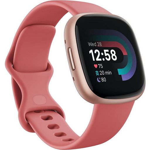 Смарт-часы Fitbit Versa 4 Beet Juice/Copper Rose (FB523RGRD)