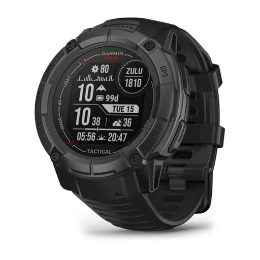Смарт-годинник Garmin Instinct 2X Solar - Tactical Edition Black (010-02805-13/03/74)