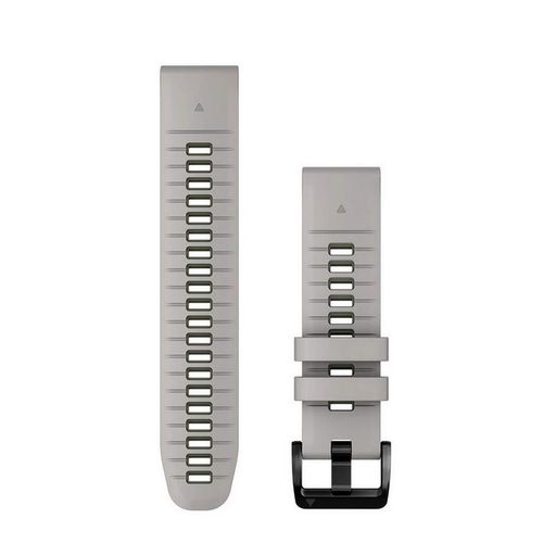 Ремінець Garmin QuickFit 22 Watch Bands Fog Grey/Moss Silicone (010-13280-08)