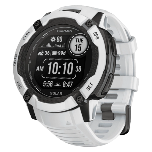 Смарт-годинник Garmin Instinct 2X Solar Whitestone (010-02805-14/04/44)