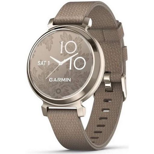 Смарт-годинник Garmin Lily 2 Classic Cream Gold with Coffee Nylon Band (010-02839-14)