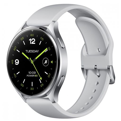 Смарт-часы Xiaomi Watch 2 Silver Case With Gray TPU Strap (BHR8034GL)