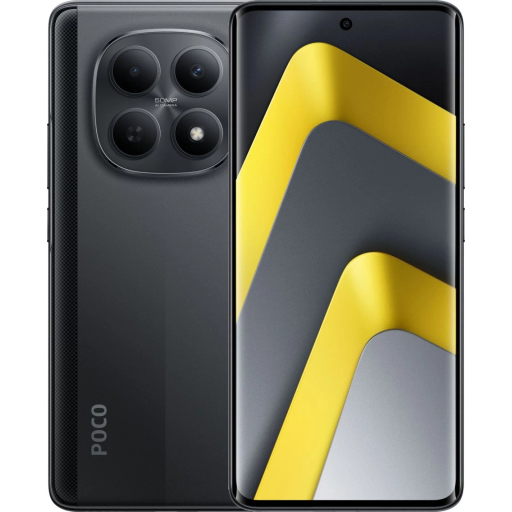 Смартфон Xiaomi Poco M8 5G 12/512Gb Black NFC (with adapter) (Global Version)