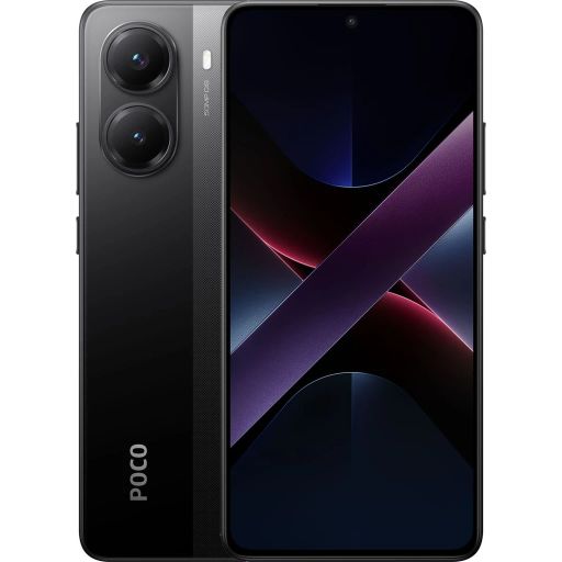 Смартфон Xiaomi Poco X7 Pro 12/256GB Black (with adapter) (Global Version)