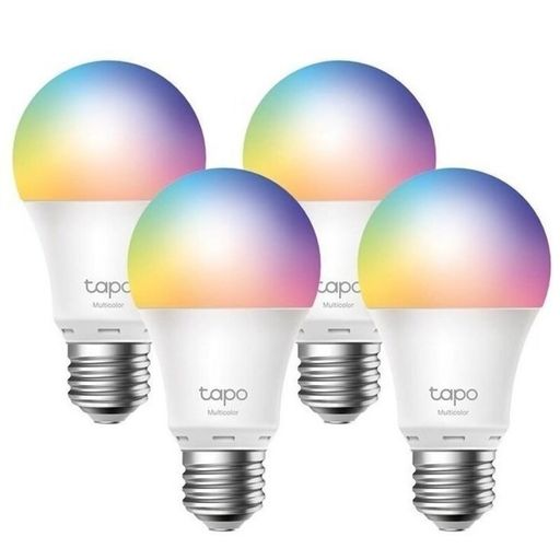 Светодиодная лампа LED TP-Link Smart LED Wi-Fi Tapo L530E N300 Multicolor 4 шт (TAPO-L530E-4-PACK)