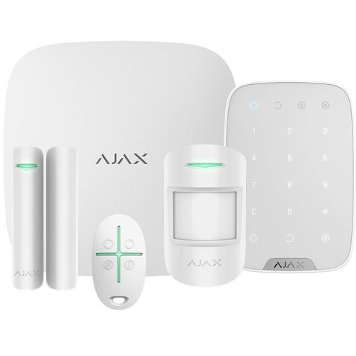 Комплект бездротової сигналізації Ajax StarterKit Cam White 38172.58.WH1 (000016461)