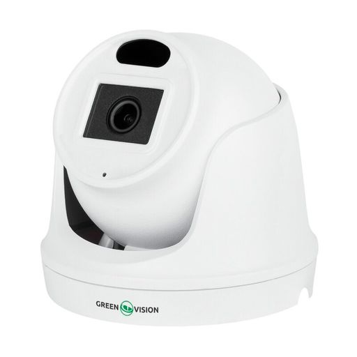 Купольна IP камера GreenVision GV-166-IP-M-DIG30-20 POE (19486)