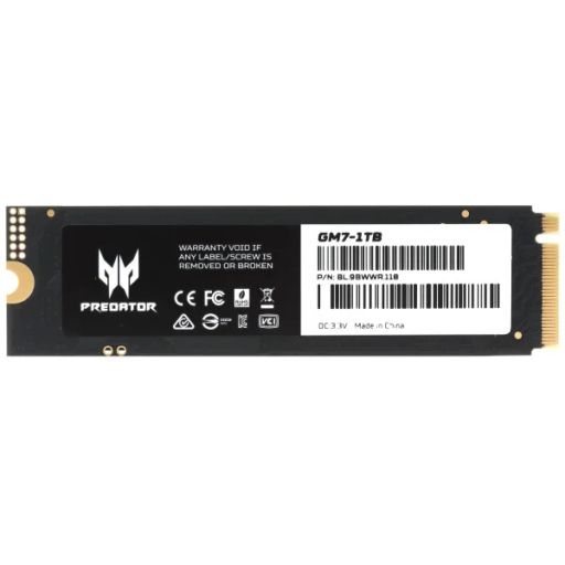 SSD накопичувач Acer Predator M.2 2280 1TB GM7 (BL.9BWWR.118)