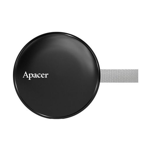 SSD накопичувач Apacer Magnetic Portable AS725 256 GB USB 3.2 Gen.2 Type-C MagSafe Black (AP256GAS725B-1)