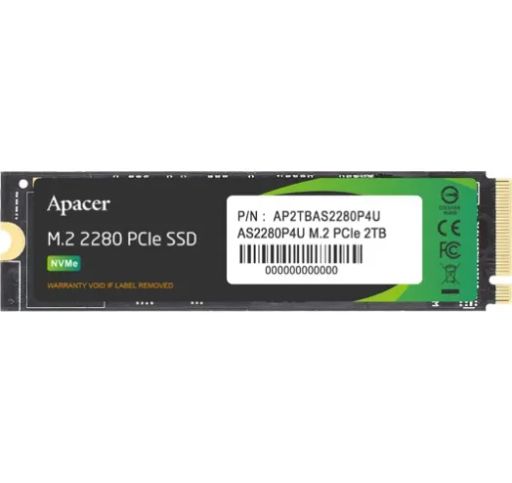 SSD накопичувач Apacer M.2 2280 2TB (AP2TBAS2280P4U-1)