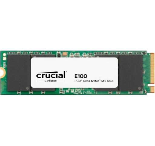 SSD накопичувач Crucial M.2 NVMe 2TB E100 Phison 3D TLC 5000/4500 MB/s PCIe 4.0 (CT2000E100SSD8)