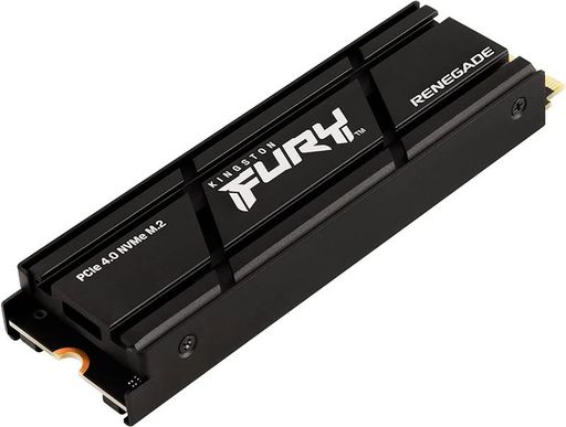 Накопичувач SSD Kingston M.2 2TB PCIe 4.0 Fury Renegade + радіатор (SFYRDK/2000G)