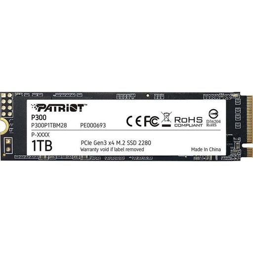 Накопитель SSD M.2 2280 1TB Patriot (P300P1TBM28)