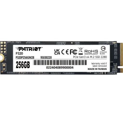 SSD накопичувач Patriot M.2 2280 256GB (P320P256GM28)