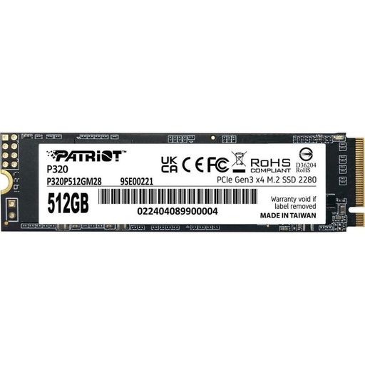 SSD накопичувач Patriot M.2 2280 512GB (P320P512GM28)