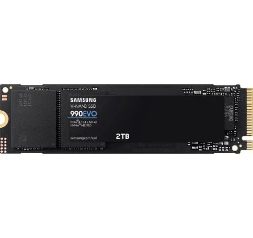 SSD накопичувач Samsung 990 EVO Plus 2TB M.2 NVMe TLC PCIe 5.0 (MZ-V9S2T0BW)