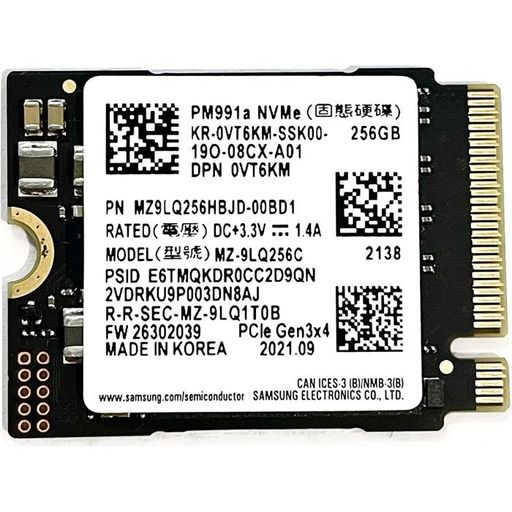 SSD накопичувач Samsung M.2 2230 256GB (MZ9LQ256HBJD-00BD1)