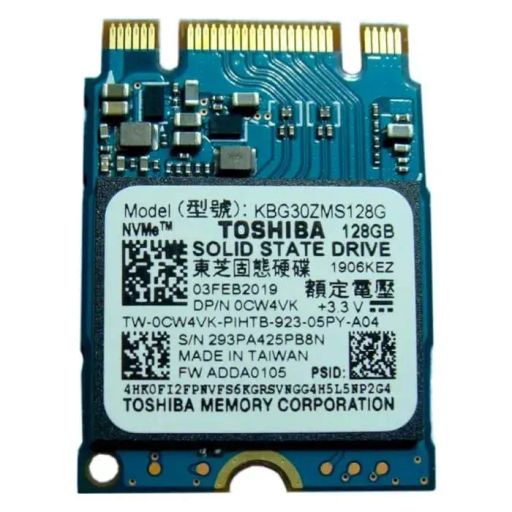 SSD накопичувач Toshiba M.2 2230 128GB (KBG30ZMS128G)