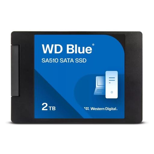 Твердотільний запам’ятовувальний пристрій накопичувач (SSD) SATA2.5" 2TB BLUE SA510 WDS200T3B0A WDC