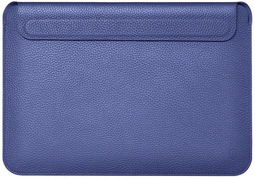 Папка-конверт WIWU Genuine Leather Laptop Sleeve MacBook 16.2 (Royal Blue)