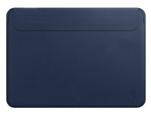 Папка конверт Wiwu Skin Pro 2 Leather MacBook Air/Pro 13.3 blue