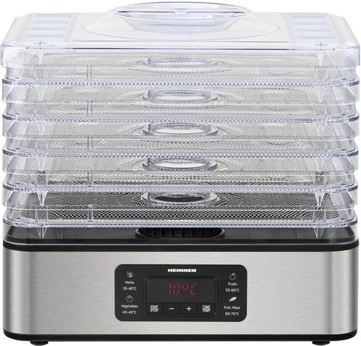 Сушилка для овощей и фруктов HEINNER HFD-K400SS