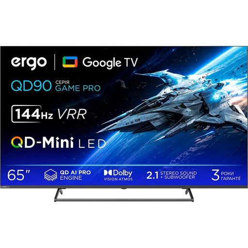 Телевизор ERGO 65MQD90 Game PRO