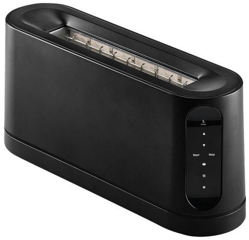 Тостер Jacob Jensen Long Slot Toaster Black Europe