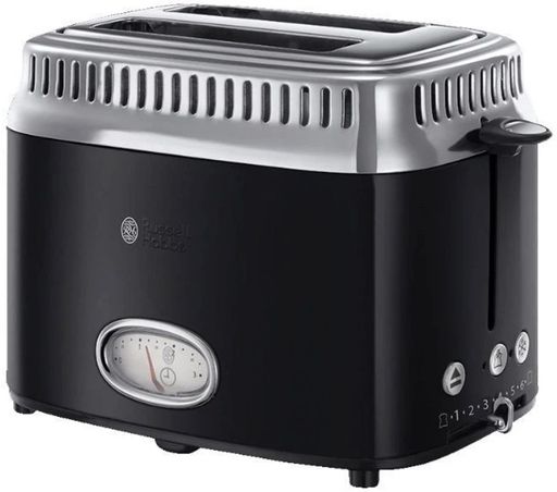 Тостер Russell Hobbs 21681-56 Retro Black Europe