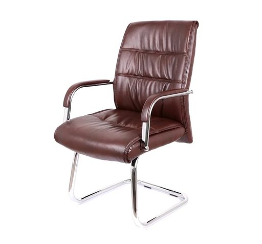 Крісло конференційне АКЛАС Візеу CF Коричневий (PU Dark Brown) (127062)