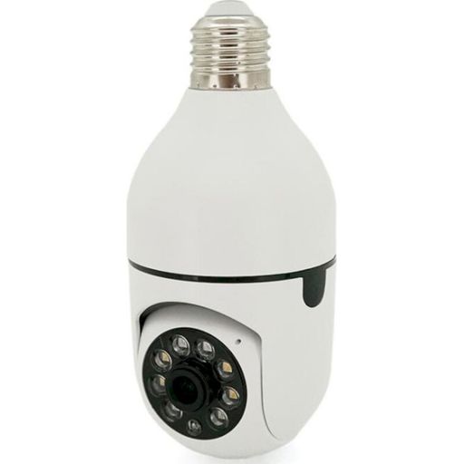 4Мп Wi-Fi відеокамера вулична-внутрішня SD/картка PiPo PP-IPC30D2MP15 PTZ 2.8mm під цоколь Е27 ICSee