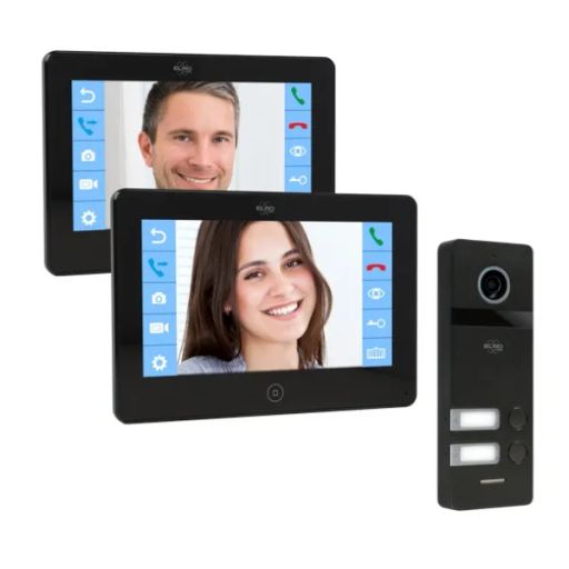 Відеодомофон Elro Pro PV40 FullHD Black Video Door Intercom System