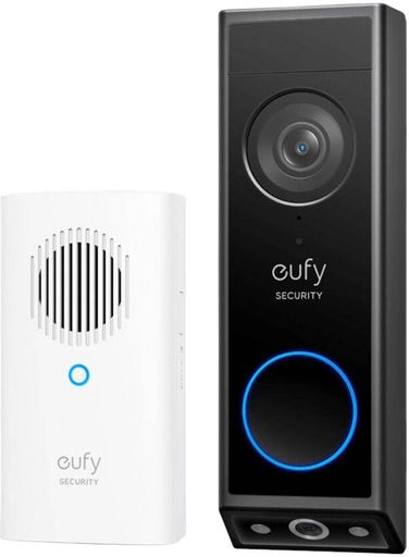 Відеодзвінок Eufy Video Doorbell E340 Black UA