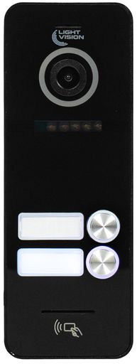 Видеопанель Light Vision TOKYO FHD (2RF) Black