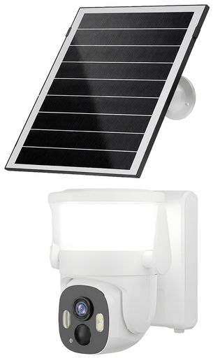 Автономна IP-відеокамера з сонячною панеллю Light Vision VLC-6103WLS White 3 Мп (3.6 мм)