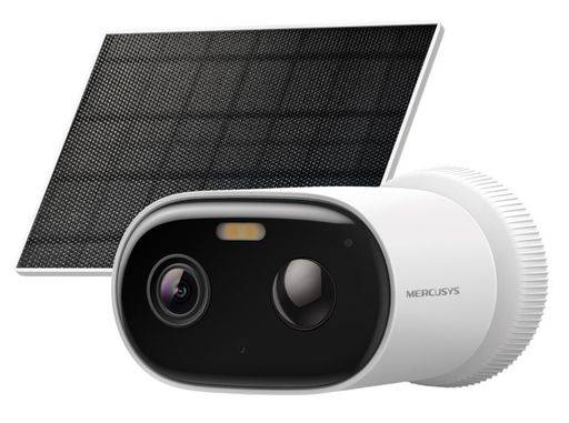 Комплект розумної бездротової камери Mercusys MC410 KIT 2K HD та сонячної панелі MC410KIT