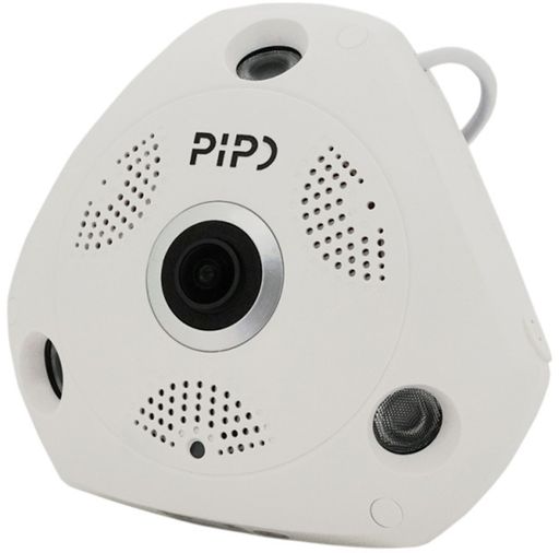 5MP/8MP мультиформатна камера PiPo у пластиковому корпусі риб'яче око 170градусів PP-D1U03F500F A-A 1,8 (мм)