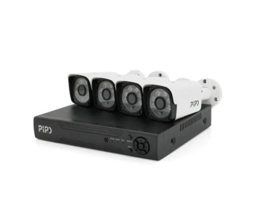 Комплект відеоспостереження PiPO Outdoor 015-4-2MP
