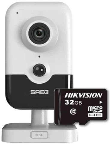 Комплект камера SafetyEye SE-IPC-4CV1-I1MWP/2.8 + карта пам'яті HS-TF-L2/32G