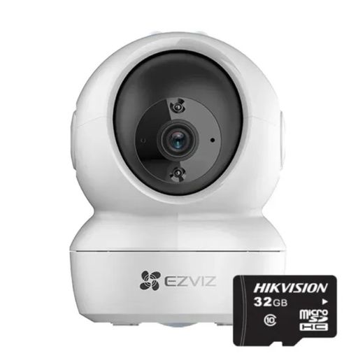 Комплект камера + карта пам'яті Ezviz H6c + Hikvision HS-TF-L2/32G