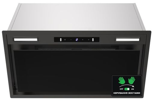 Встраиваемая вытяжка Interline BOXGLASS BL A/60 PB/2/T/2