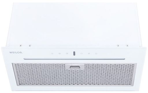 Встраиваемая вытяжка Weilor PBSR 52301 GLASS WH 1100 LED Strip