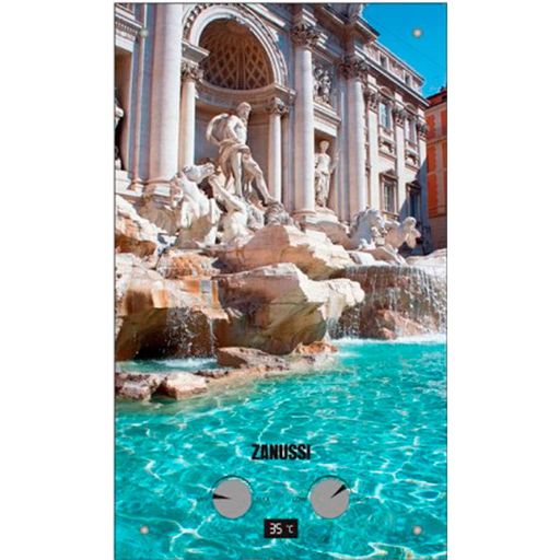 Газовая колонка Zanussi GWH 10 Fonte Glass Trevi