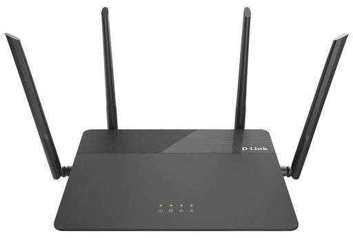 Бездротовий маршрутизатор (роутер) D-Link DIR-878 Black