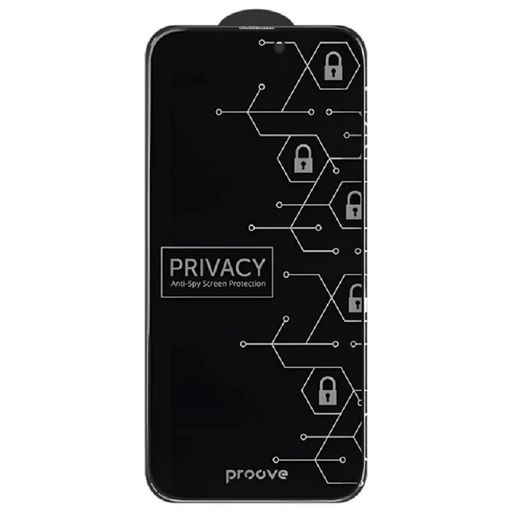 Защитное стекло Proove Privacy iPhone Xr/11 (black) (PGPPRI110001)
