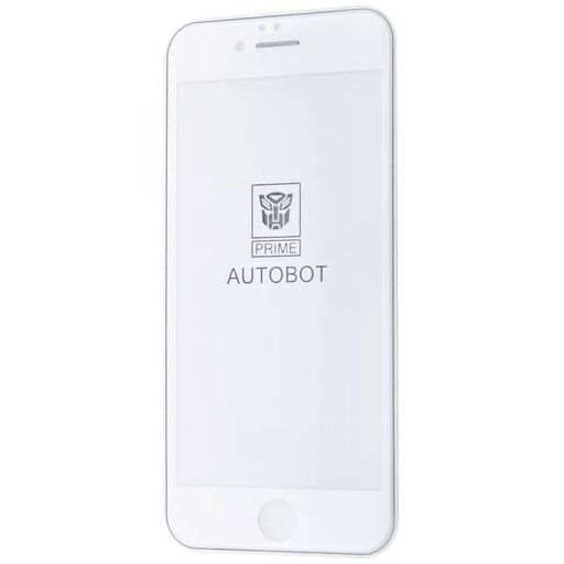 Захисне скло PRIME AUTOBOT iPhone 6/6s White