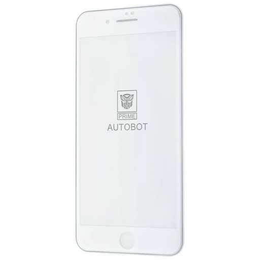 Защитное стекло PRIME AUTOBOT iPhone 7Plus/8Plus White
