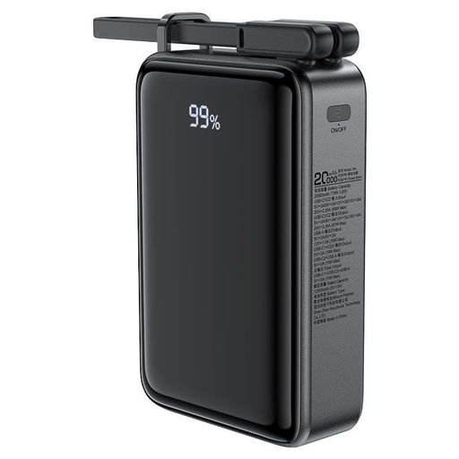 Зовнішній акумулятор (Power Bank) Acefast M4 20000mAh 67W Black (AFM4B)