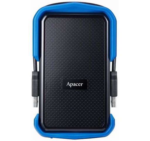 Зовнішній жорсткий диск 2.5" USB 2.0TB Apacer AC631 Black/Blue (AP2TBAC631U-1)