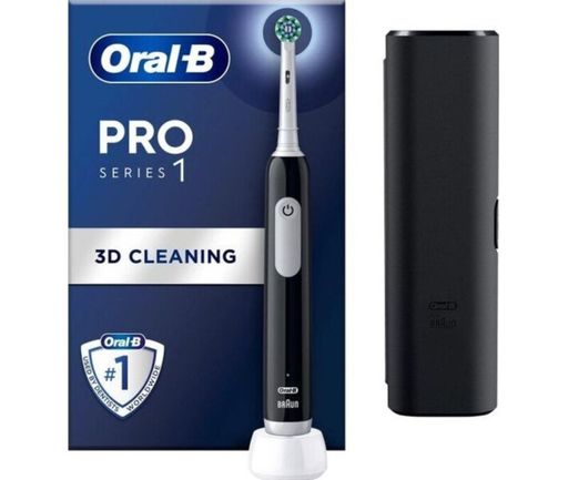 Електрична зубна щітка Oral-B PRO1 D305.513.3X Black Europe